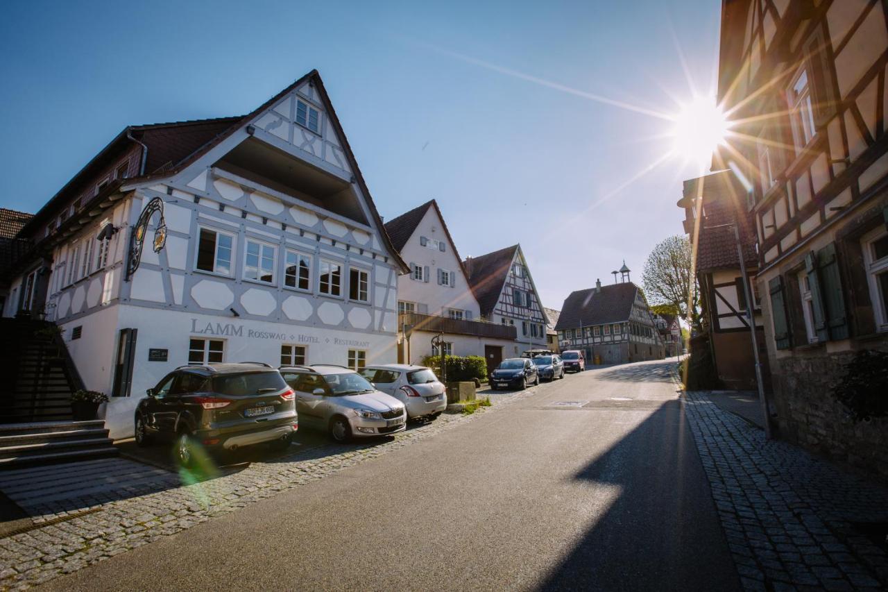 Hotel Restaurant Lamm Rosswag Vaihingen an der Enz Esterno foto